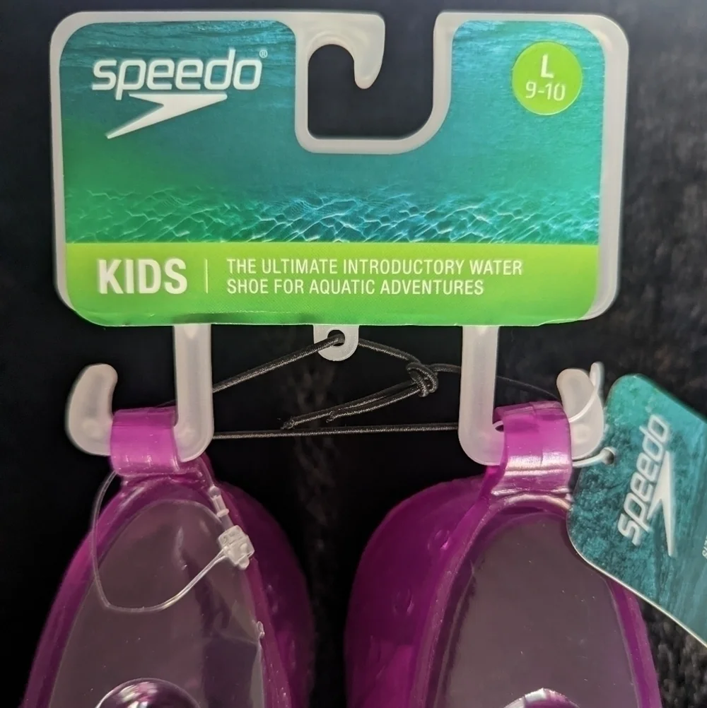 Kids Purple Jelly Aquatic Shoes